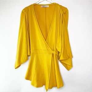 Freepeople Beach Marigold Wrap Coverup Robe